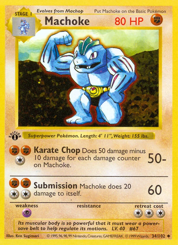Machoke – Base 34