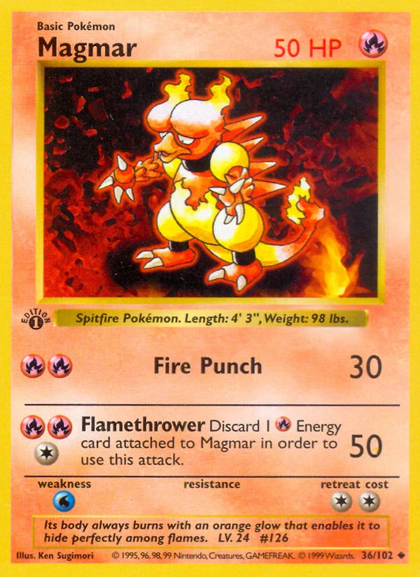 Magmar – Base 36