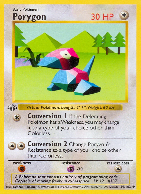 Porygon – Base 39