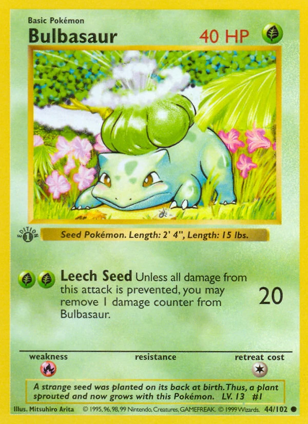 Bulbasaur – Base 44