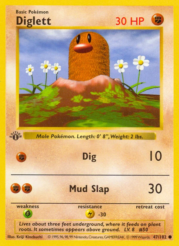 Diglett – Base 47