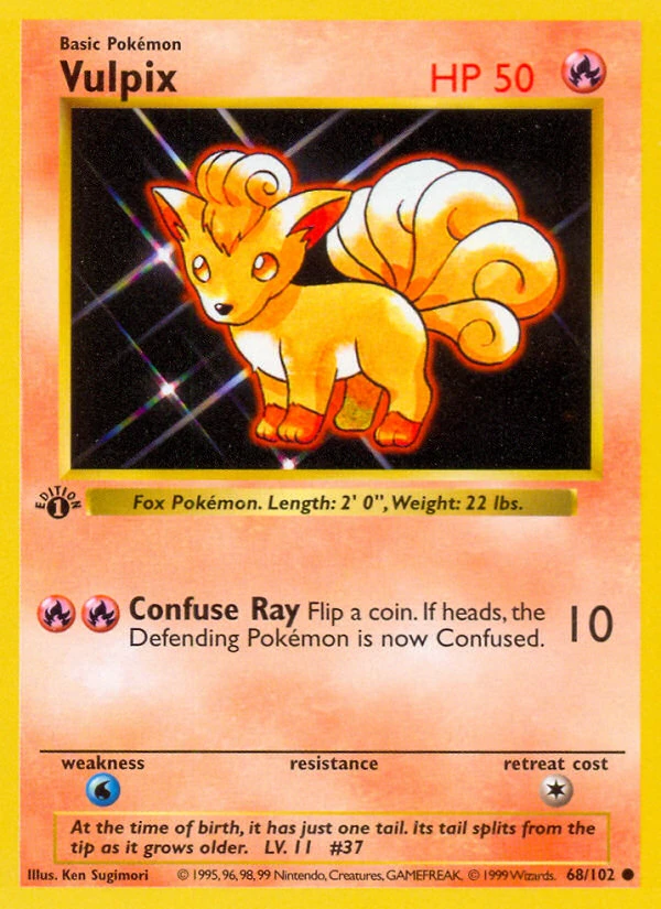 Vulpix – Base 68