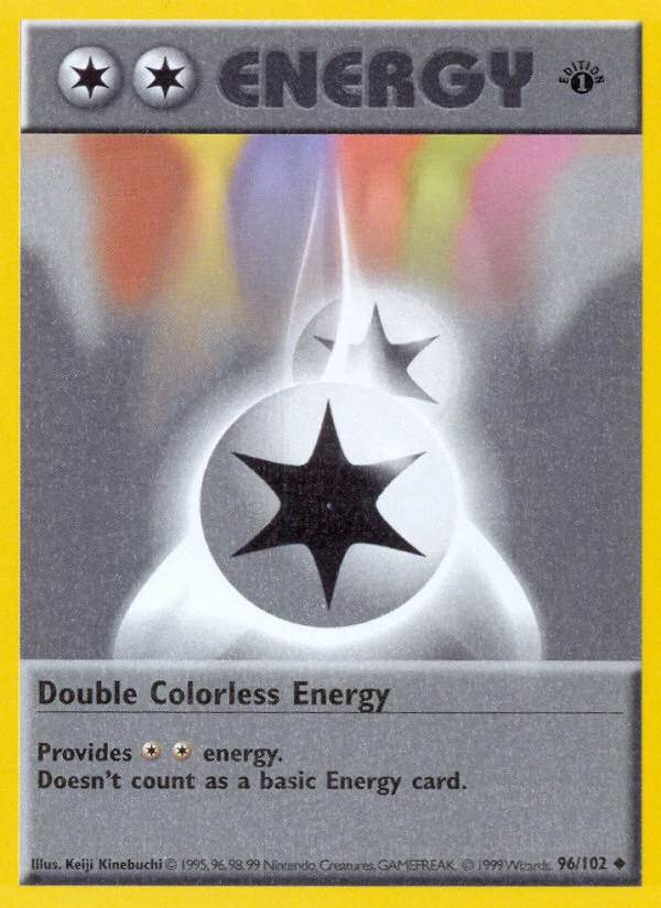 Double Colorless Energy – Base 96
