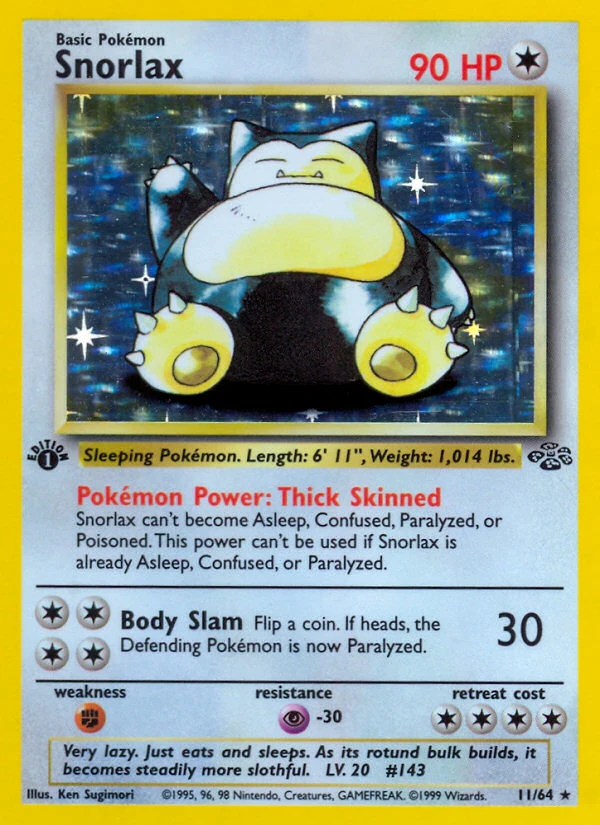 Snorlax – Jungle 11