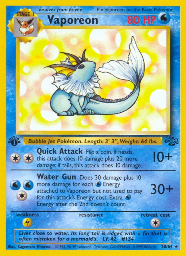 Vaporeon – Jungle 28