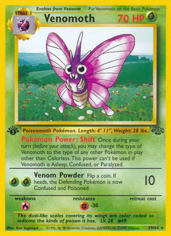Venomoth – Jungle 29