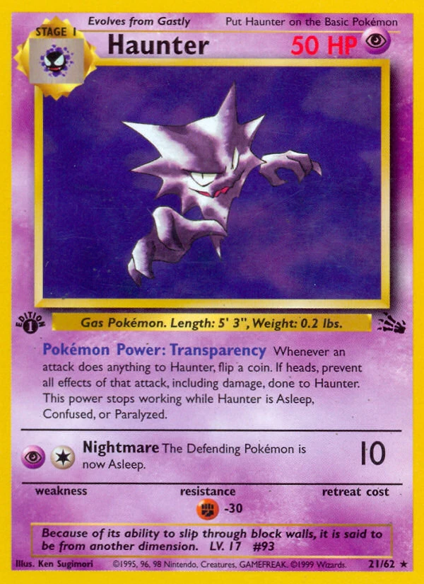 Haunter – Fossil 21