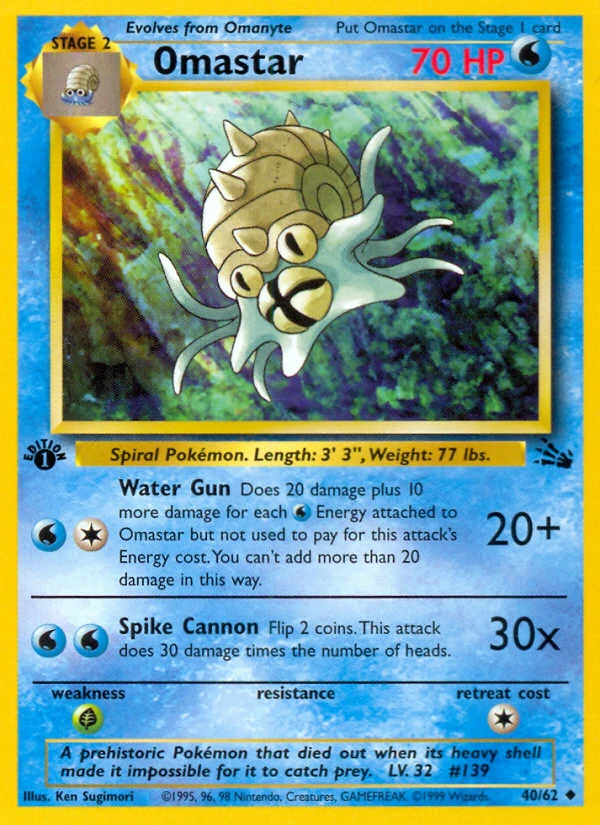 Omastar – Fossil 40