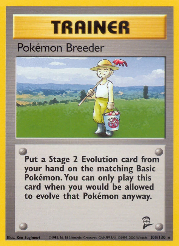 Pokémon Breeder – Base Set 2 105