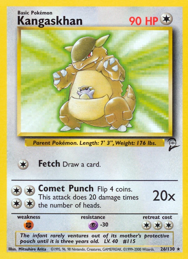 Kangaskhan – Base Set 2 26