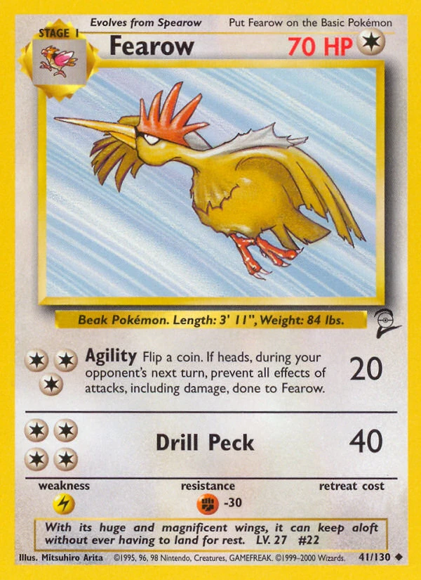 Fearow – Base Set 2 41