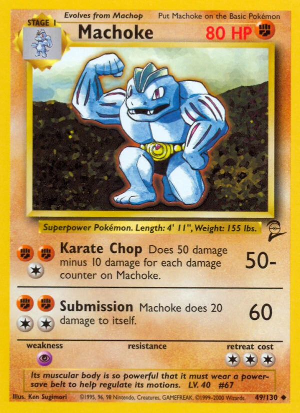 Machoke – Base Set 2 49