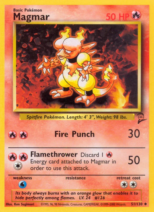 Magmar – Base Set 2 51
