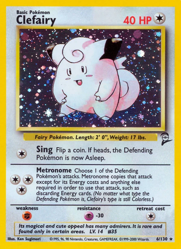 Clefairy – Base Set 2 6