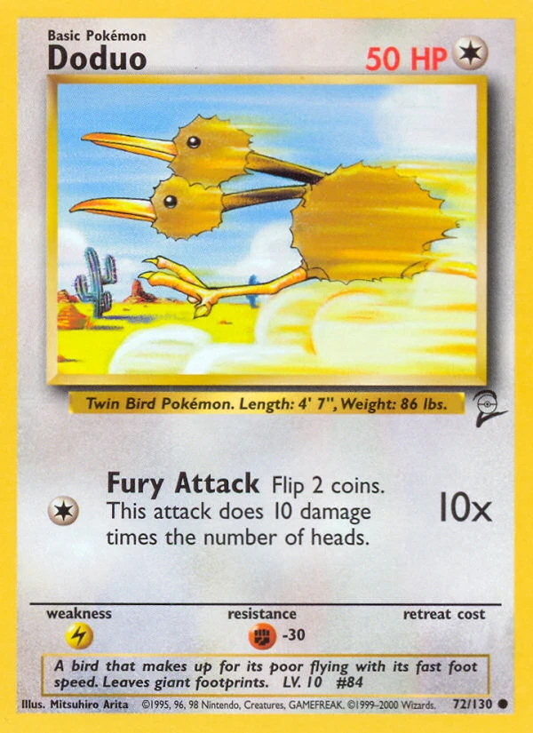 Doduo – Base Set 2 72