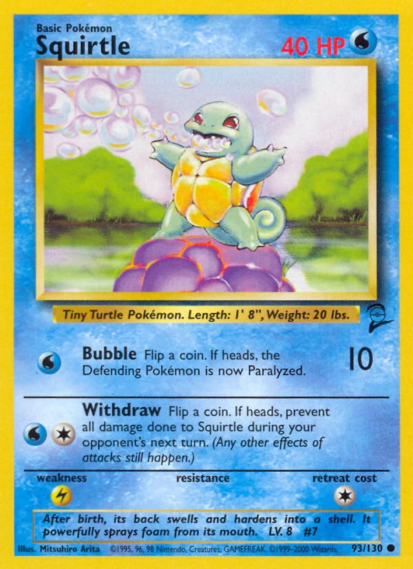 Squirtle – Base Set 2 93