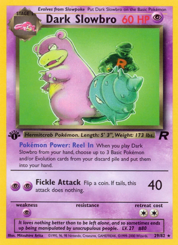 Dark Slowbro – Team Rocket 29