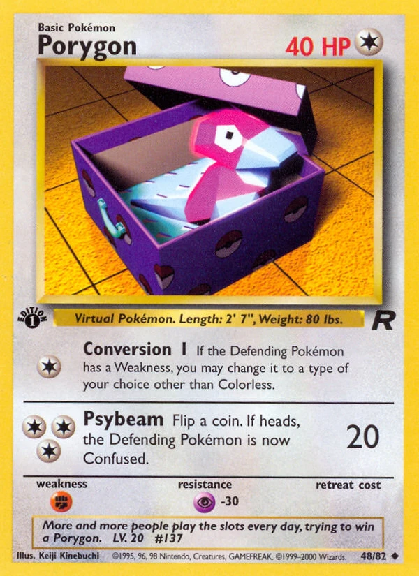 Porygon – Team Rocket 48