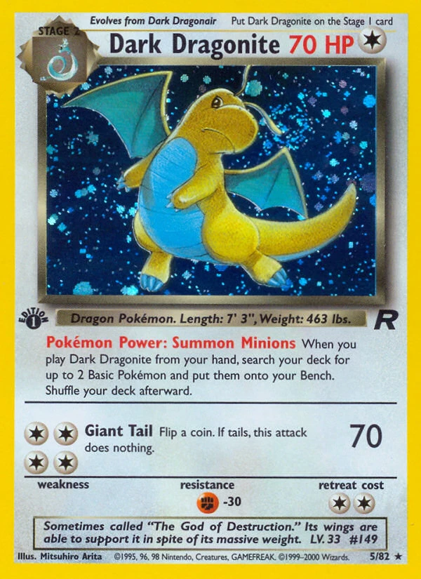 Dark Dragonite – Team Rocket 5