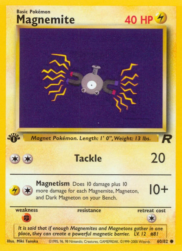 Magnemite – Team Rocket 60