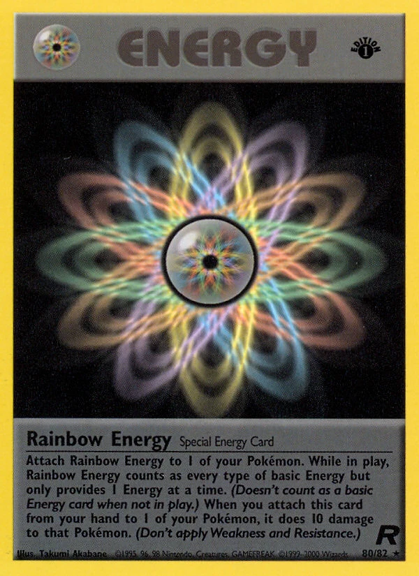 Rainbow Energy – Team Rocket 80