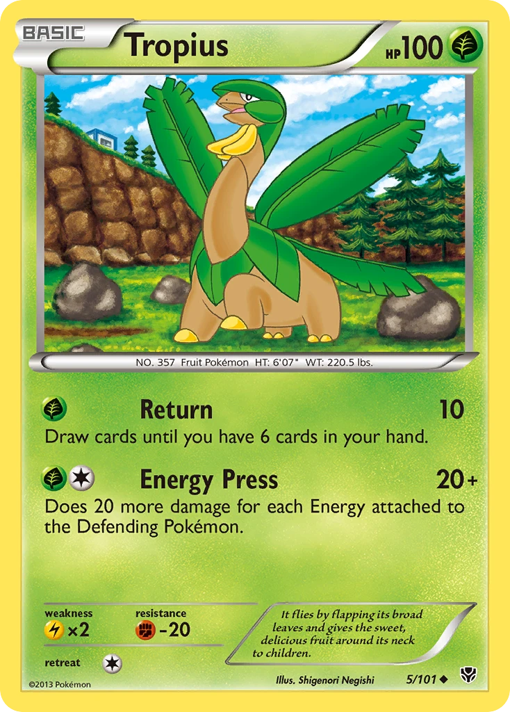 Tropius – Plasma Blast 5