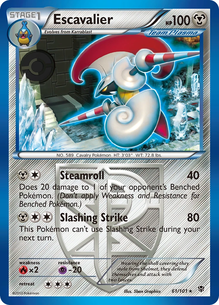 Escavalier – Plasma Blast 61