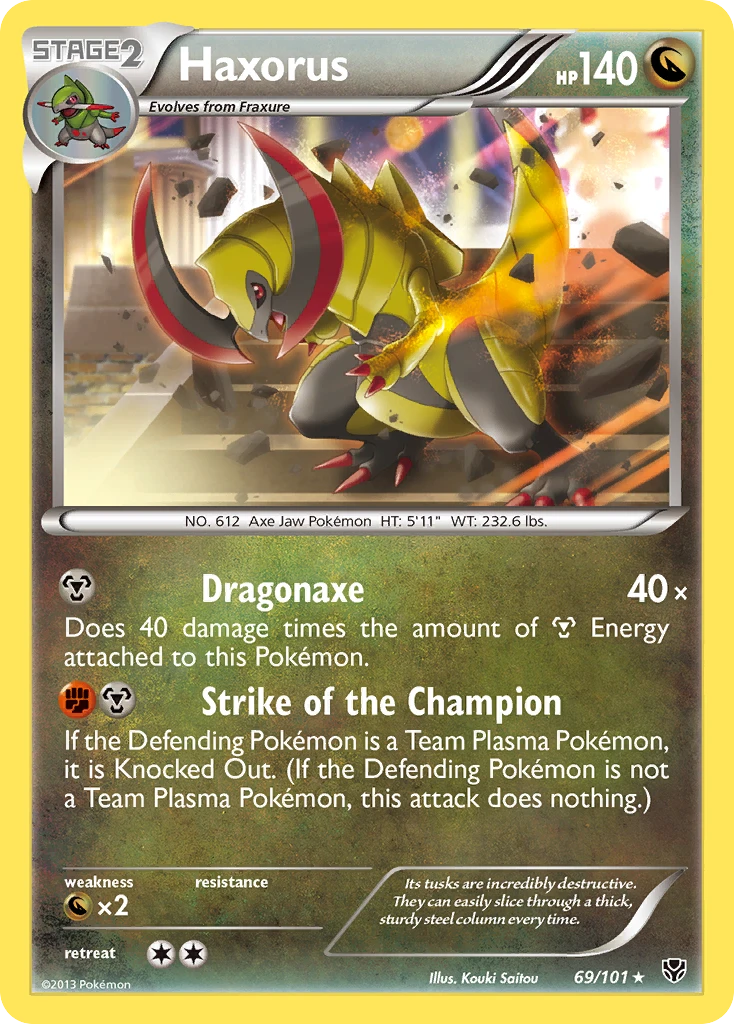 Haxorus – Plasma Blast 69