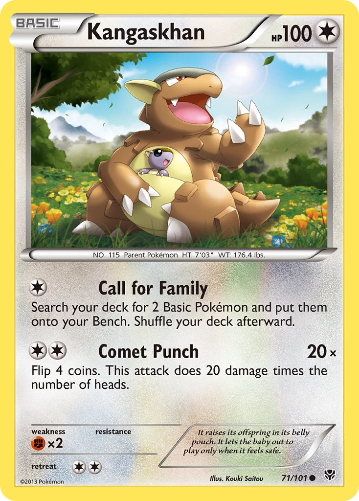 Kangaskhan – Plasma Blast 71
