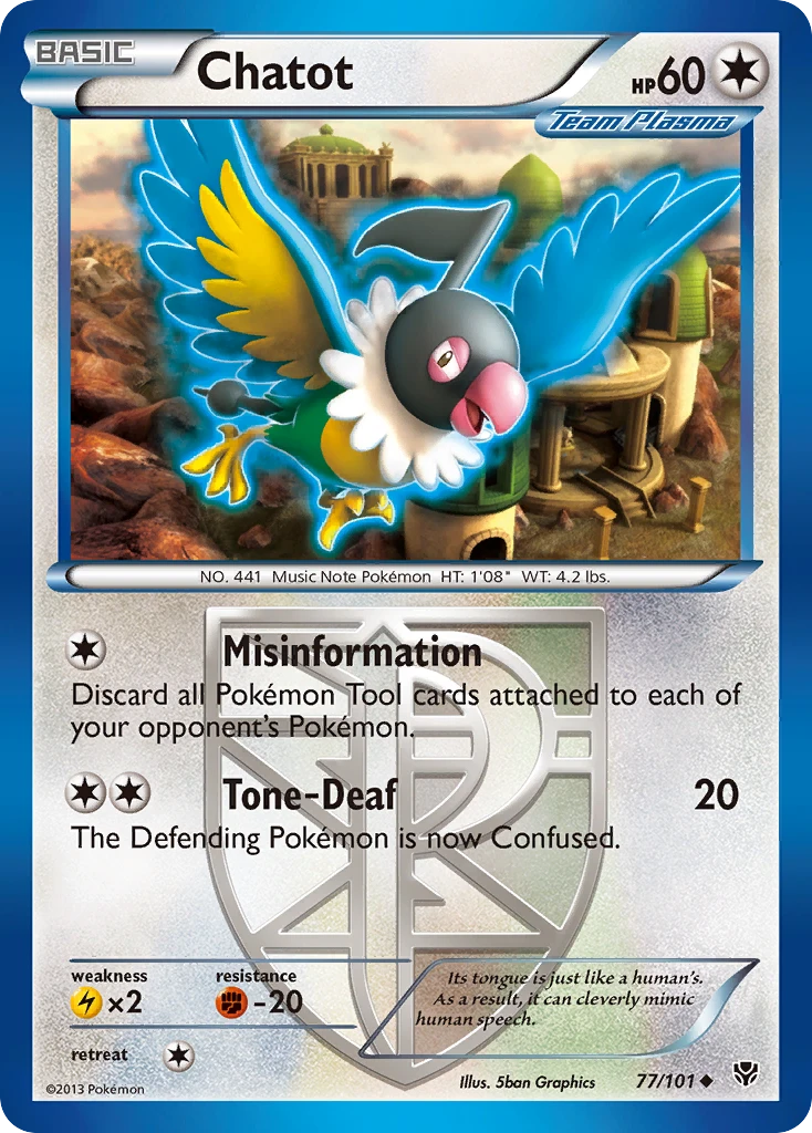 Chatot – Plasma Blast 77