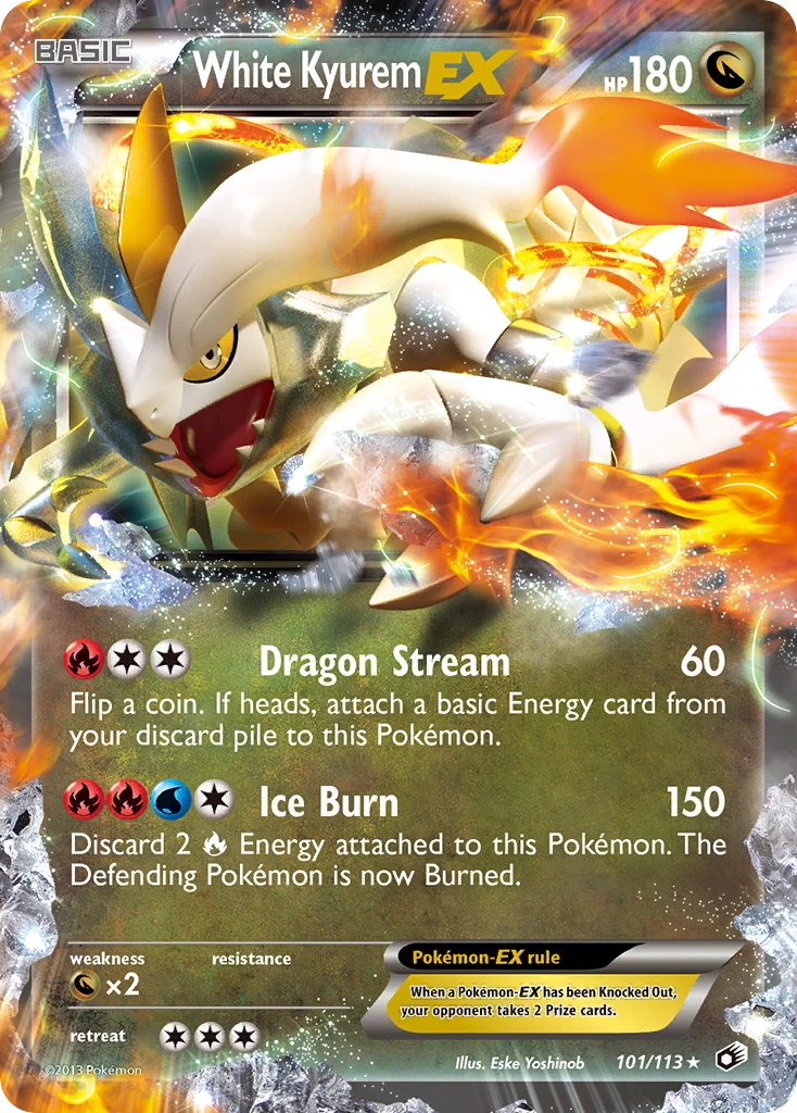 White Kyurem-EX – Legendary Treasures 101