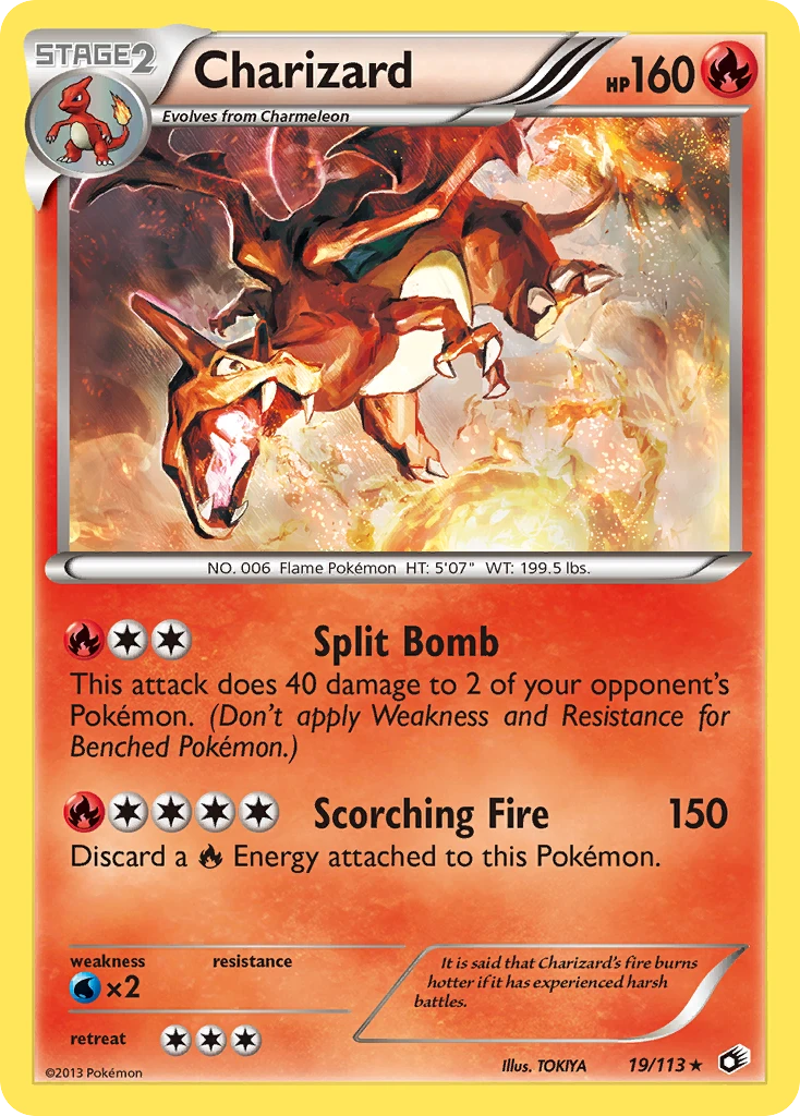 Charizard – Legendary Treasures 19