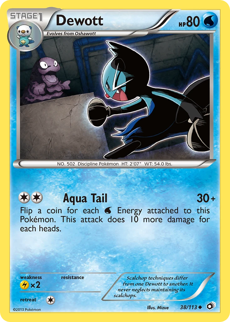 Dewott – Legendary Treasures 38