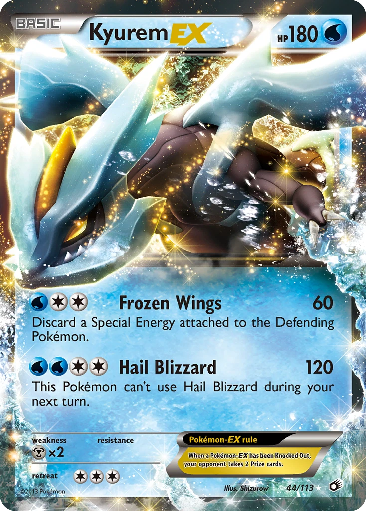 Kyurem-EX – Legendary Treasures 44