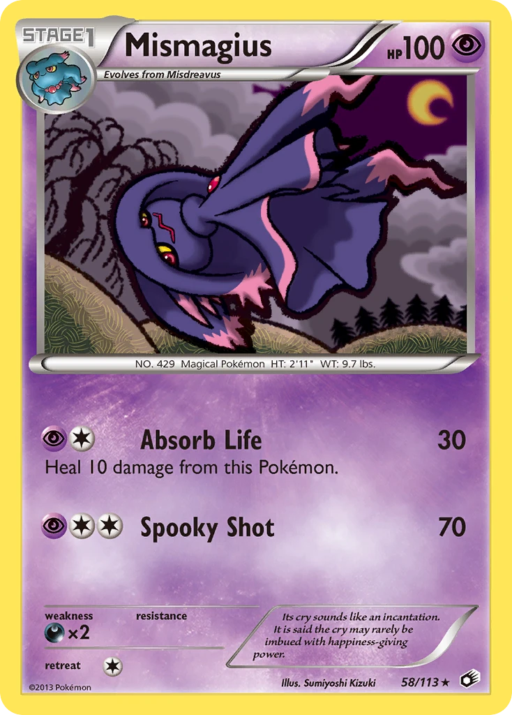 Mismagius – Legendary Treasures 58