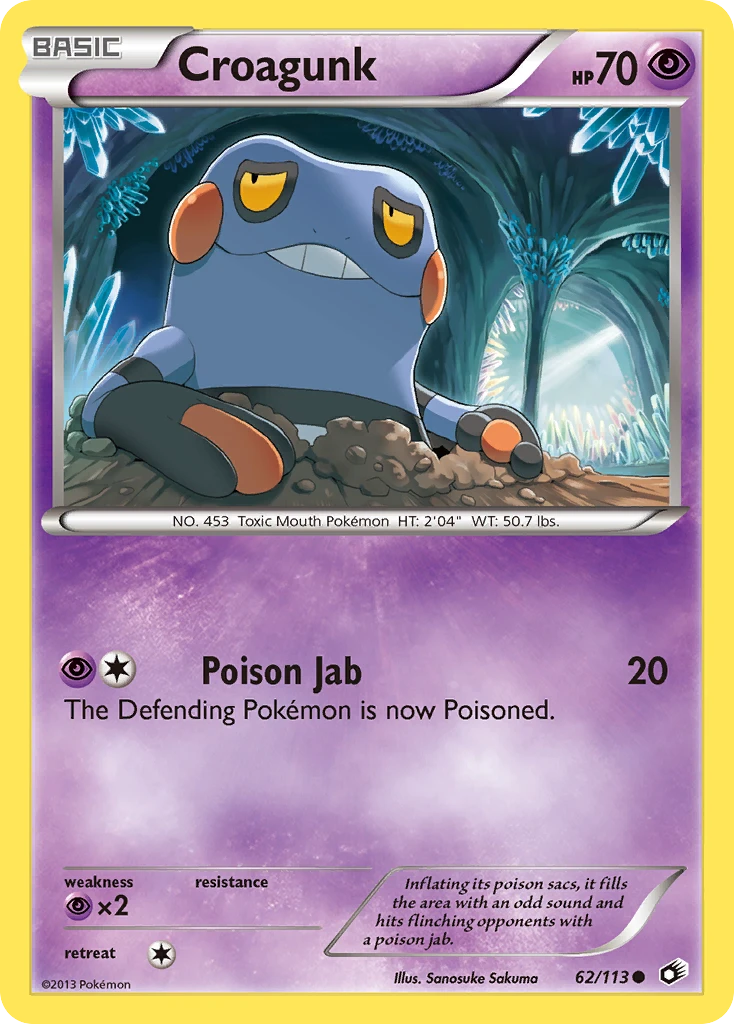 Croagunk – Legendary Treasures 62