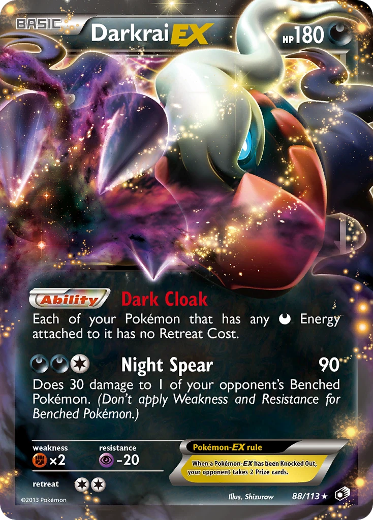 Darkrai-EX – Legendary Treasures 88