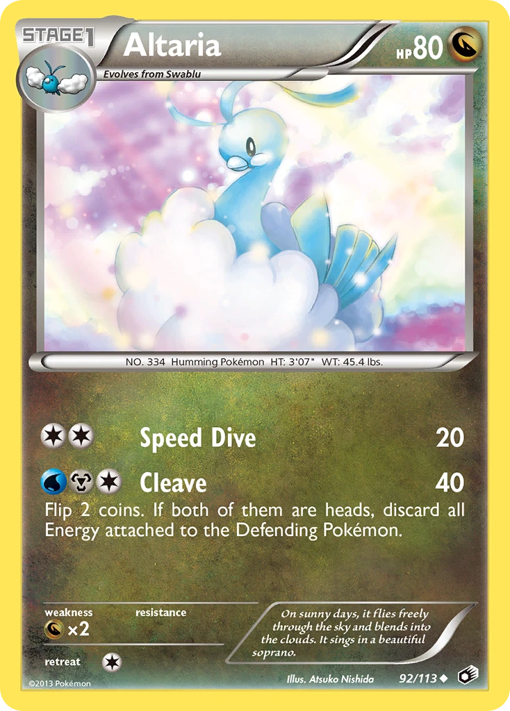 Altaria – Legendary Treasures 92