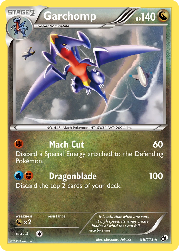 Garchomp – Legendary Treasures 96
