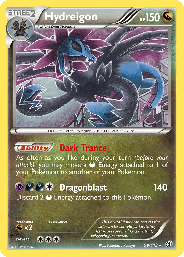 Hydreigon – Legendary Treasures 99
