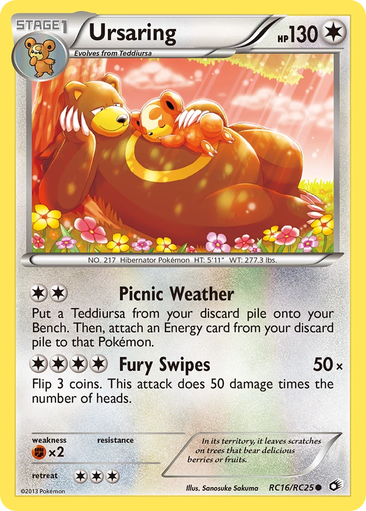 Ursaring – Legendary Treasures RC16