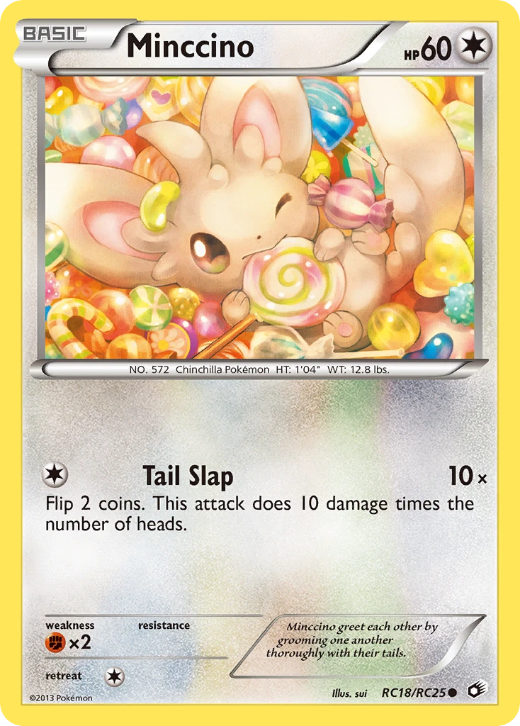 Minccino – Legendary Treasures RC18