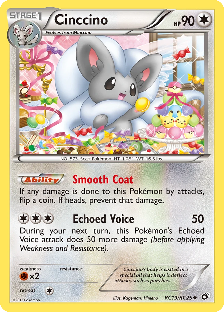 Cinccino – Legendary Treasures RC19
