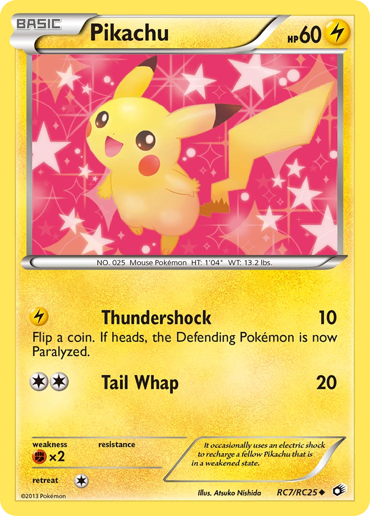 Pikachu – Legendary Treasures RC7