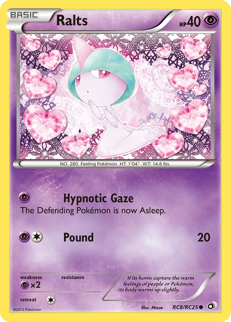Ralts – Legendary Treasures RC8