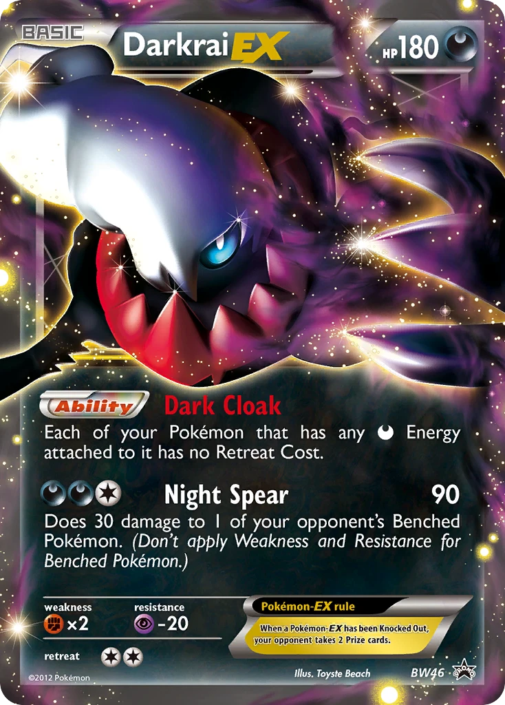 Darkrai-EX – BW Black Star Promos BW46