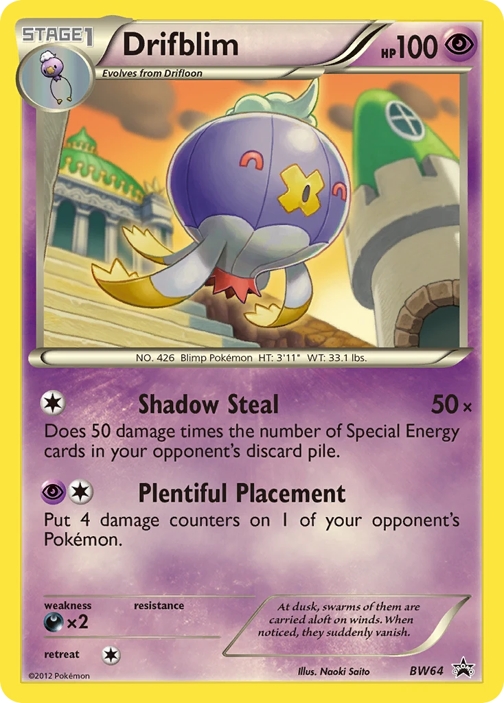 Drifblim – BW Black Star Promos BW64