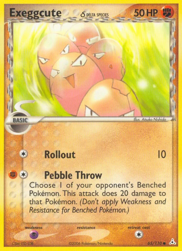Exeggcute δ – Holon Phantoms 65
