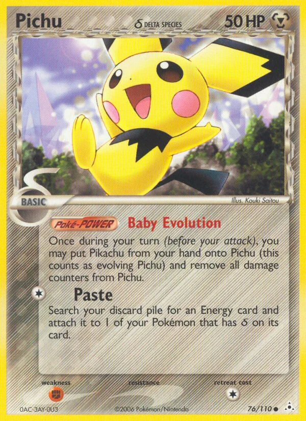 Pichu δ – Holon Phantoms 76