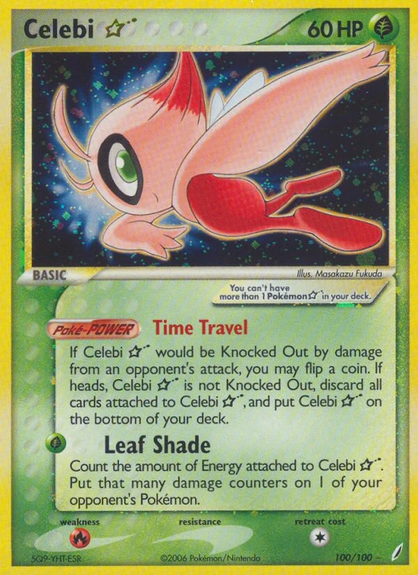 Celebi ★ – Crystal Guardians 100